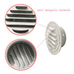 2023 全新定制圆形不锈钢空气扩散器通风口浴室厨房扩散器通风口