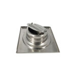 1006 reverse stainless steel square floor drain