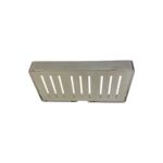 Stainless steel double-layer soap box bathroom shelf