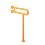 KJ-6070 Single U Reinforced Landing – बहुमुखी स्टेनलेस स्टील प्लस एबीएस बाथरूम रेलिंग