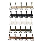 Xunjia/xinzhijia – Stainless Steel 1.6mm Black And White Silver Bronze Copper 15 Hangers 5 Robe Wall Hanging Hangers