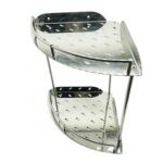 Xunjia/xinzhijia – Non Drilling Adhesive Wall Mounted Angle Steel Shower Room Bracket Stainless Steel Storage Rack