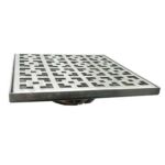 Hot Selling 20*20cm 2mm Thickened 304 Stainless Steel Square Floor Drain with Filter Element