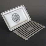 Chinese Supplier Anti-odor Bathroom Shower Square 201 Stainless Steel Floor Drain