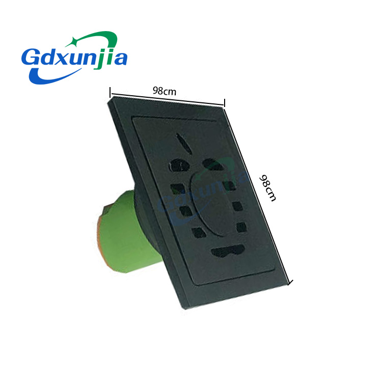 Wholesale Dual 6mm Thick 4 Inch Square Black 201 Stainless Steel Bathroom Shower Plastic Straight Drain Anti Odor Floor Drain